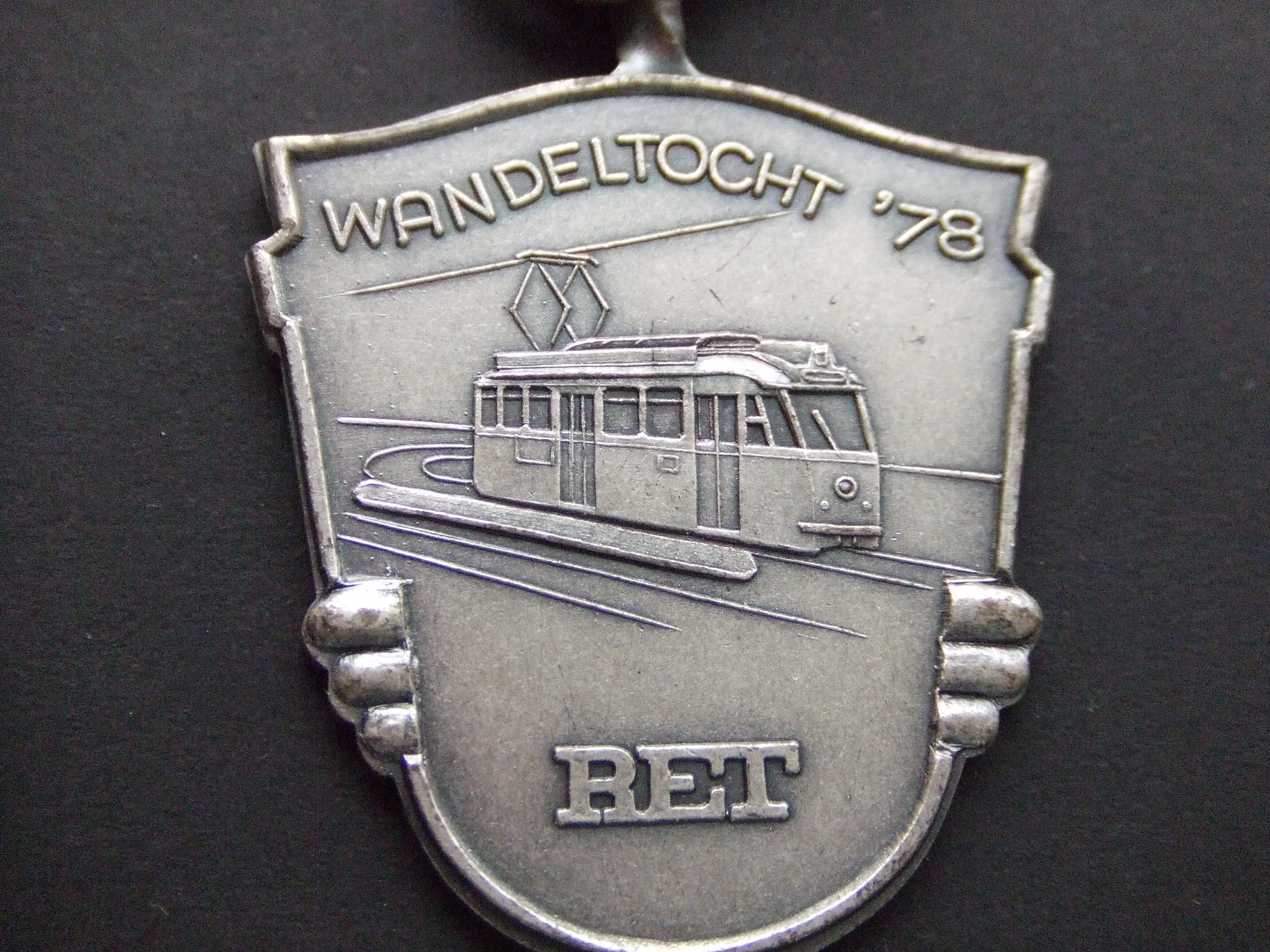 RET (Rotterdamse Electrische Tram ) stads- en streekvervoer rond Rotterdam (oude tram )1978